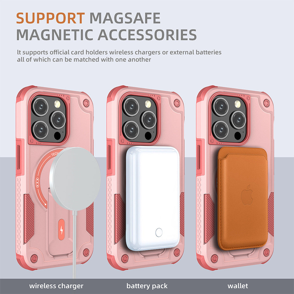 Brackets Shockproof Hard case for iPhone