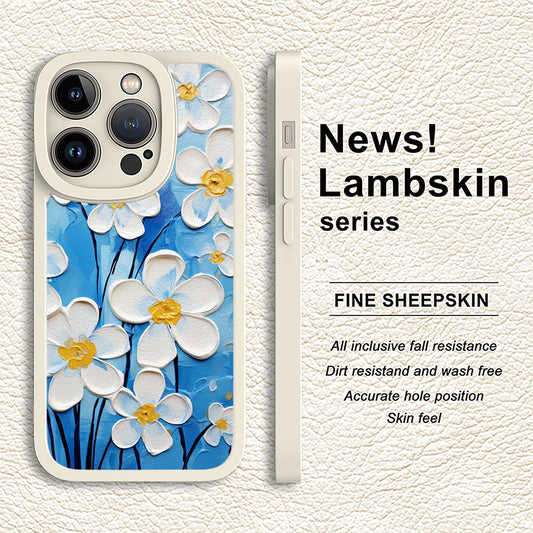 Oil Painting Style Flower Case for IPhone