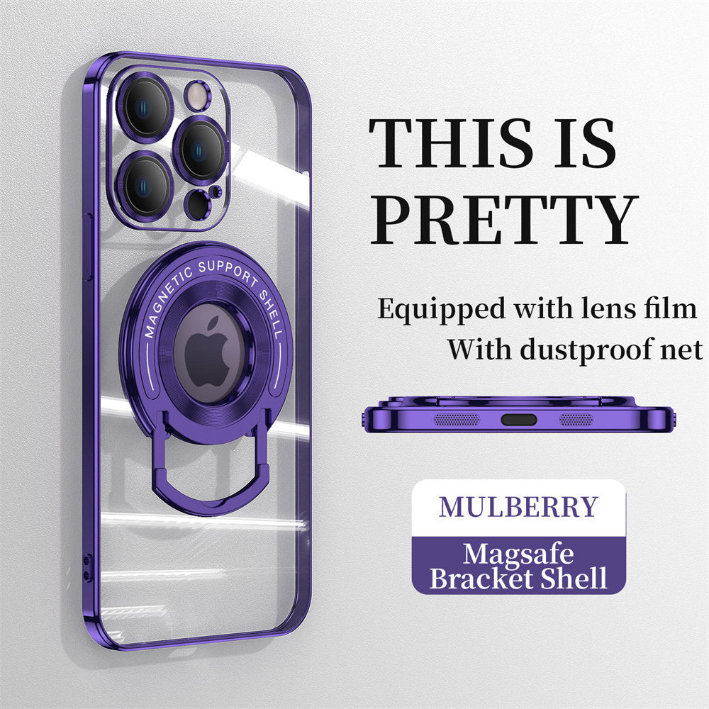MagSafe Phone Plate Luxury Camera Lens Glass Protector