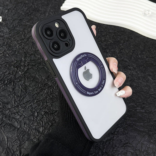 Anti-slip Edge Magnetic Ring Holder Phone Case