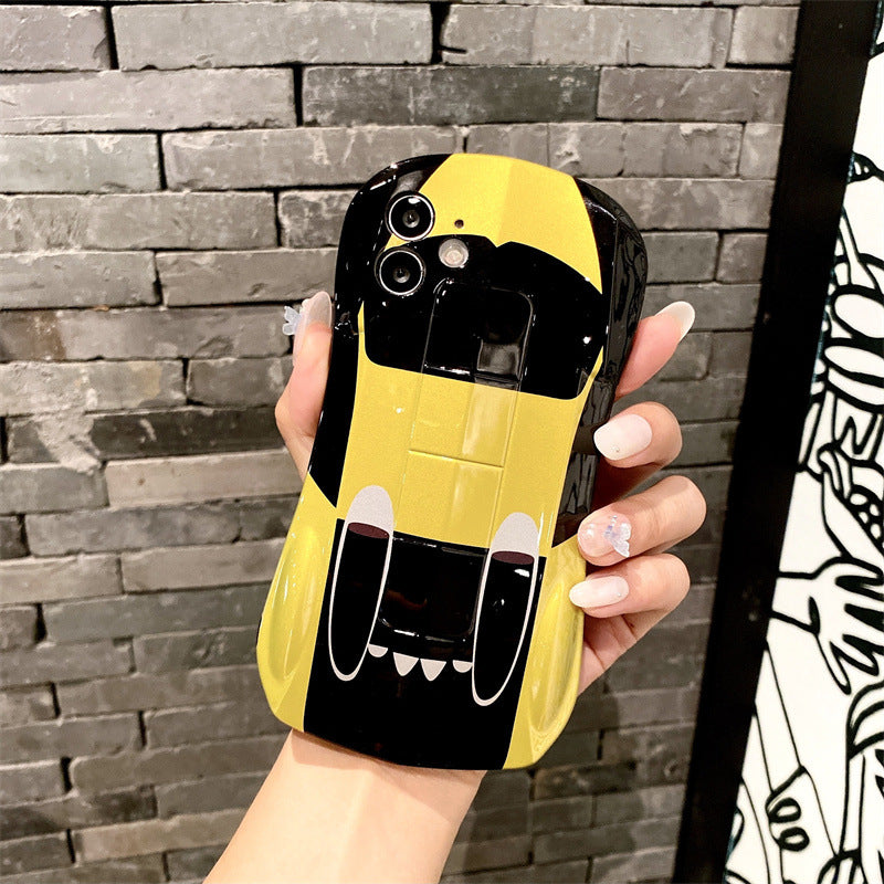 Cool three-dimensional supercar anti-fall and high-end sense suitable for iPhone case
