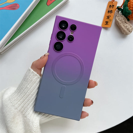 Magnetic Soft Silicone Case For Samsung