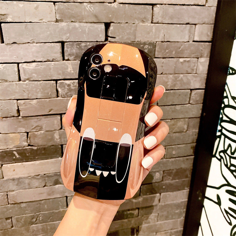 Cool three-dimensional supercar anti-fall and high-end sense suitable for iPhone case