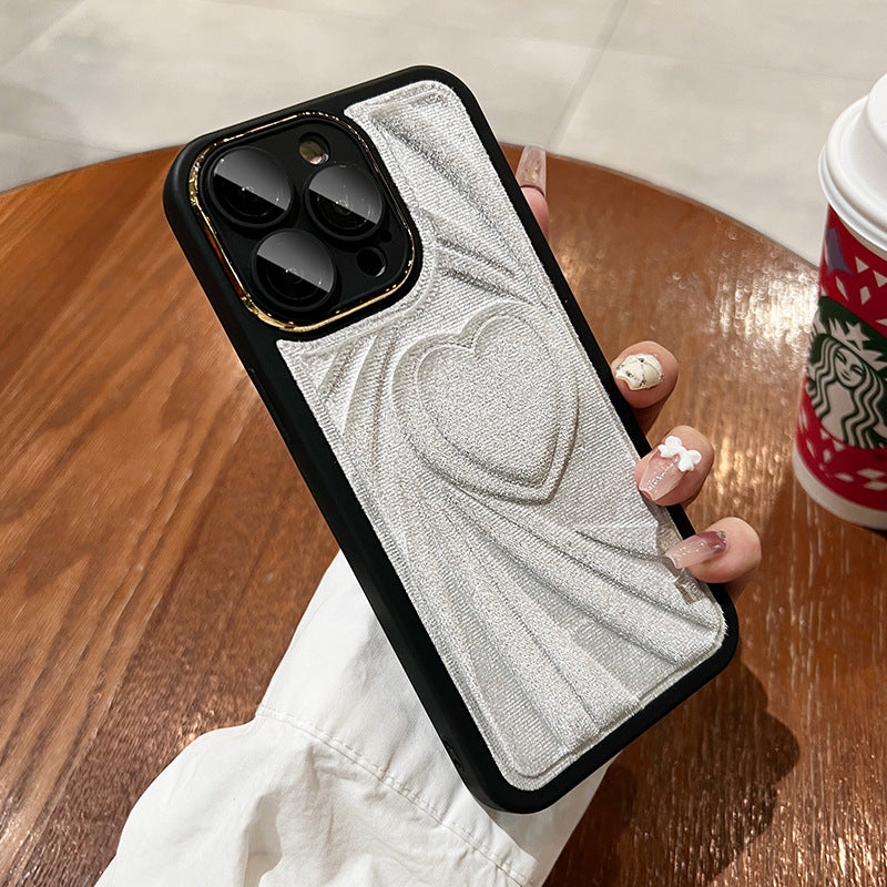 Luxurious Velvet Love Phone Case