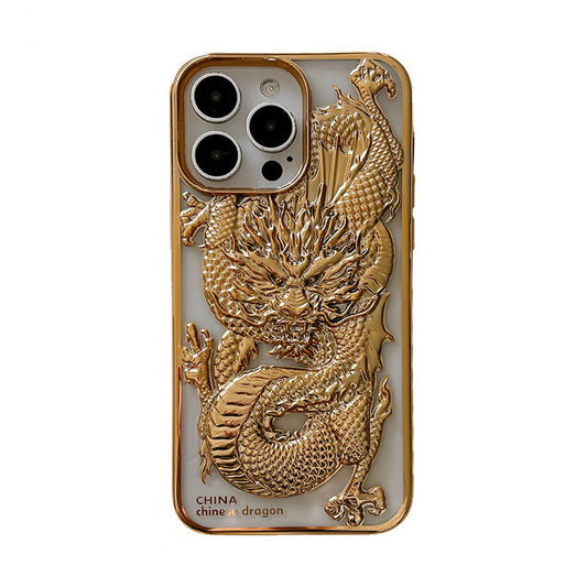 2024 Electroplated Dragon Trendy Phone Case