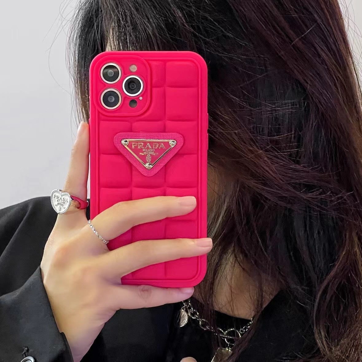 Lightweight And Luxurious Square Phone Case