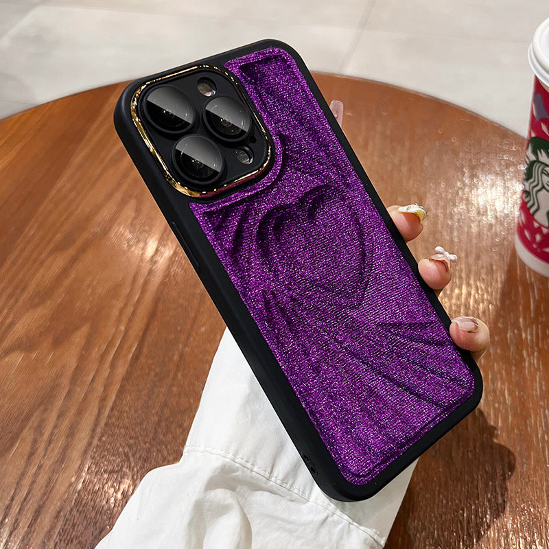 Luxurious Velvet Love Phone Case
