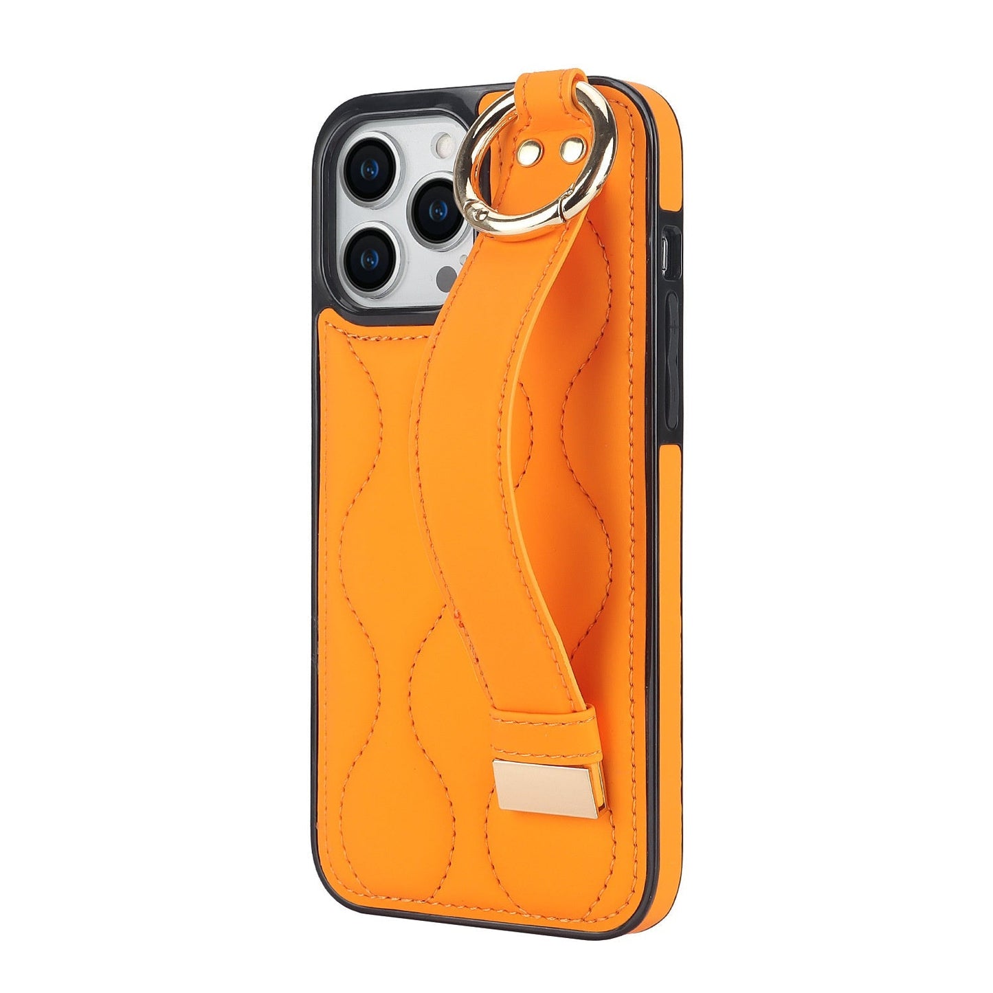 Diamond Leather Wristband Phone Case
