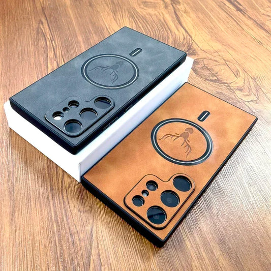 Vintage Leather Case  For Samsung Galaxy