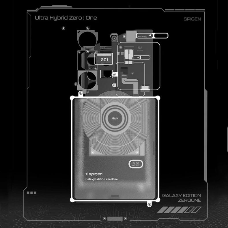 Cool Circuit Board Graphic Phone Case For Samsung