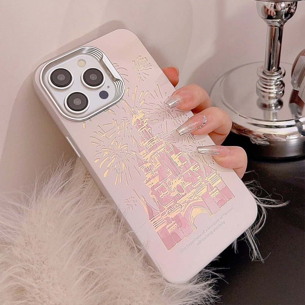 ✨Laser gradient dream castle phone case for iphone 15 14 13 12