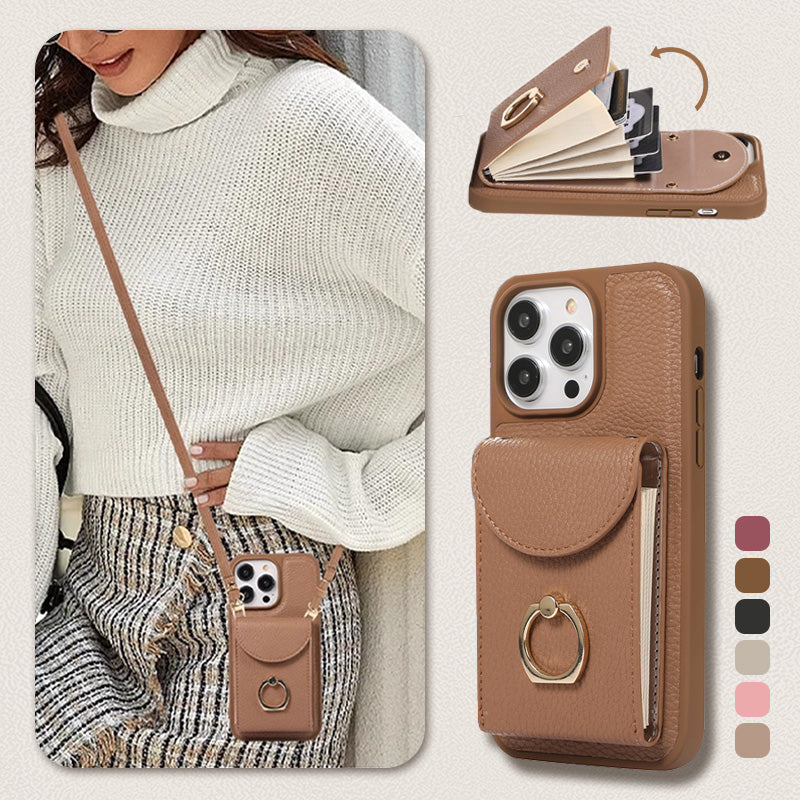 🎅Multi-functional Crossbody Bag with Pocket for iPhone Series Phone