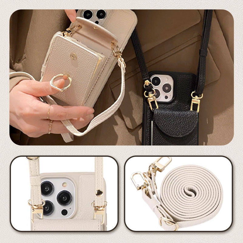 🎅Multi-functional Crossbody Bag with Pocket for iPhone Series Phone