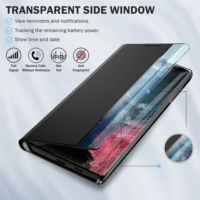 For Samsung Smart Window Phone Case