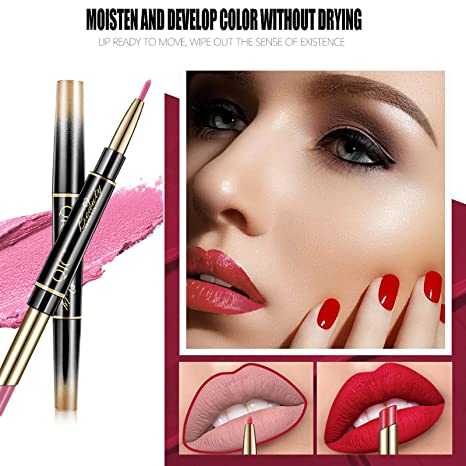 Mother's Day Gift -2 in 1 Double Head Lipstick Combo Set