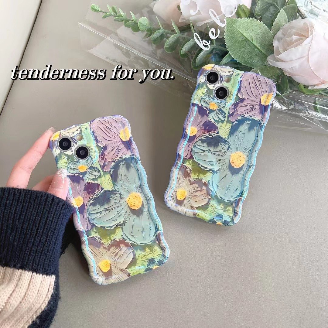 iPhone Colorful Oil Painting Exquisite Phone Case