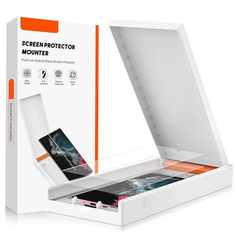 Auto-alignment Screen Protector Box for Samsung S22/S23