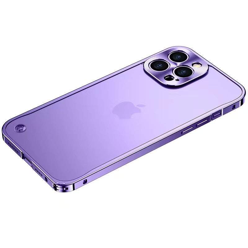 Luxury Shockproof Case with Metal Edge for iPhone