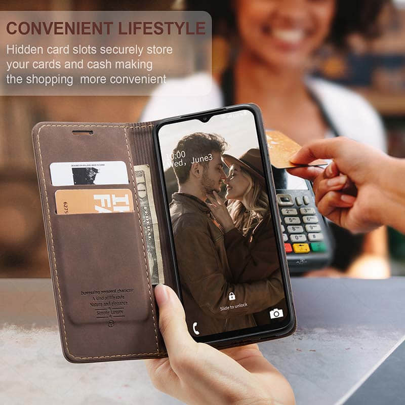 Vintage Flip Stand Case For Samsung Galaxy A32 5G